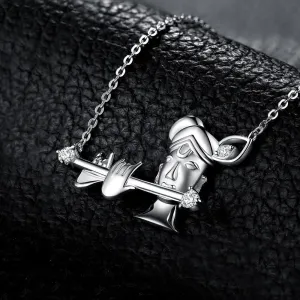 925 Sterling Silver Pendant Necklace Charm Jewelry JPOS0336 Krishna Pattern