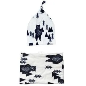 Arrow Baby Swaddle with Hat Set