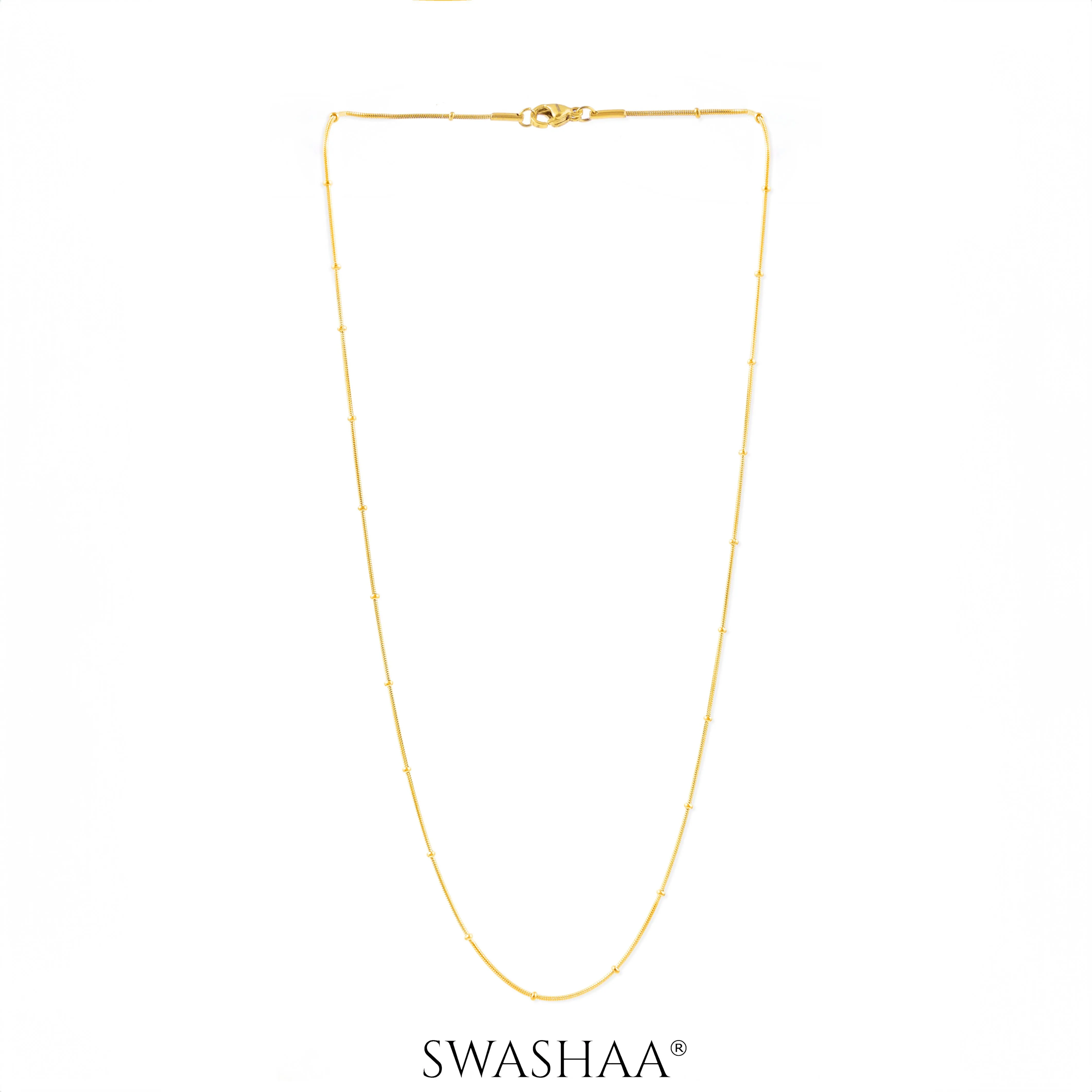 Aulus 18K Gold Plated women's chain