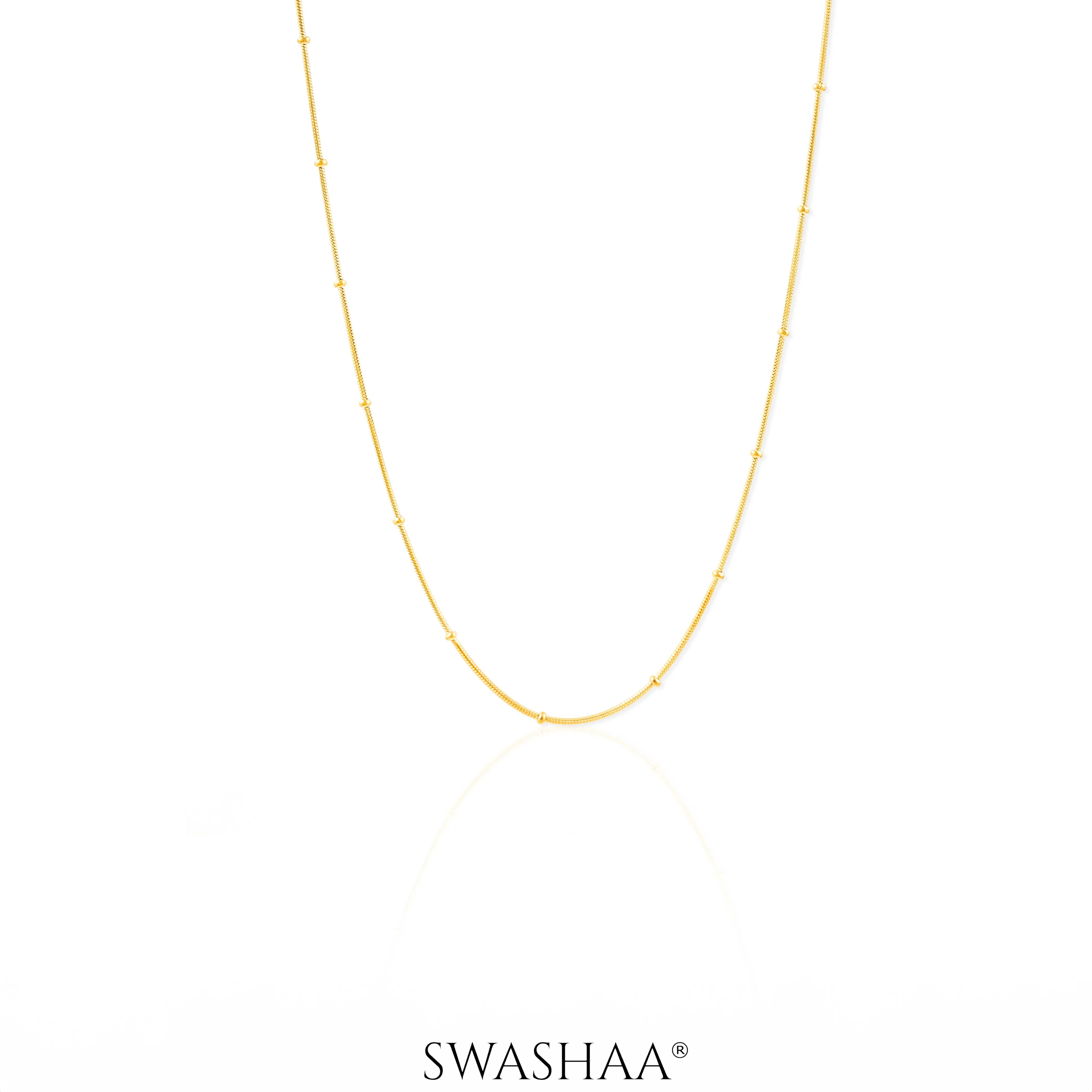 Aulus 18K Gold Plated women's chain