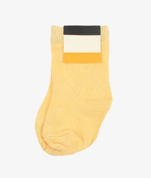 Baby Socks Pair - Light Yellow