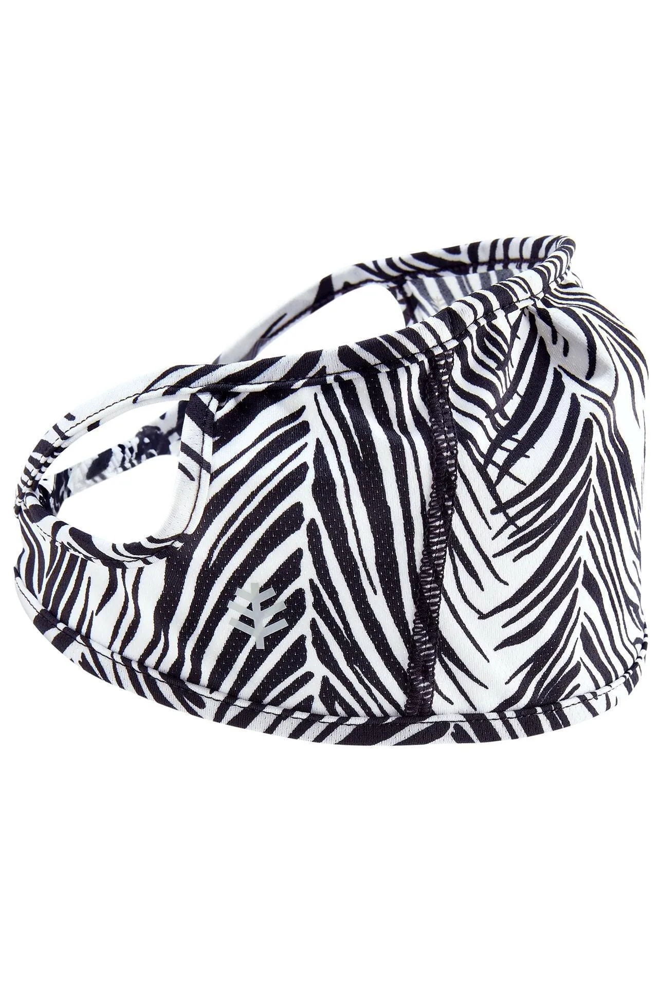 Blackburn UV Mask  |  Black/White Grand Palm