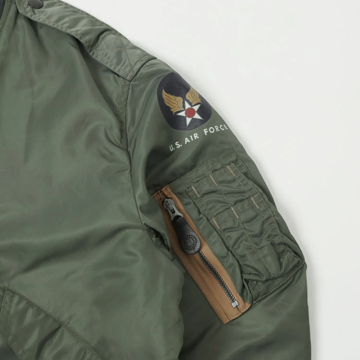 Buzz Rickson's Type L-2B 'Skyline' Flight Jacket - Olive