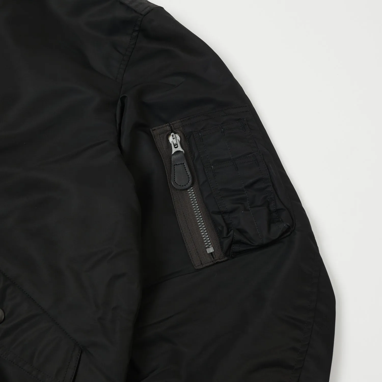 Buzz Rickson's X William Gibson Type L-2B Flight Jacket 'Long' - Black