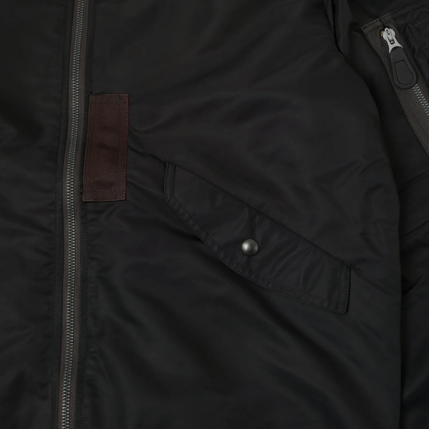 Buzz Rickson's X William Gibson Type L-2B Flight Jacket 'Long' - Black