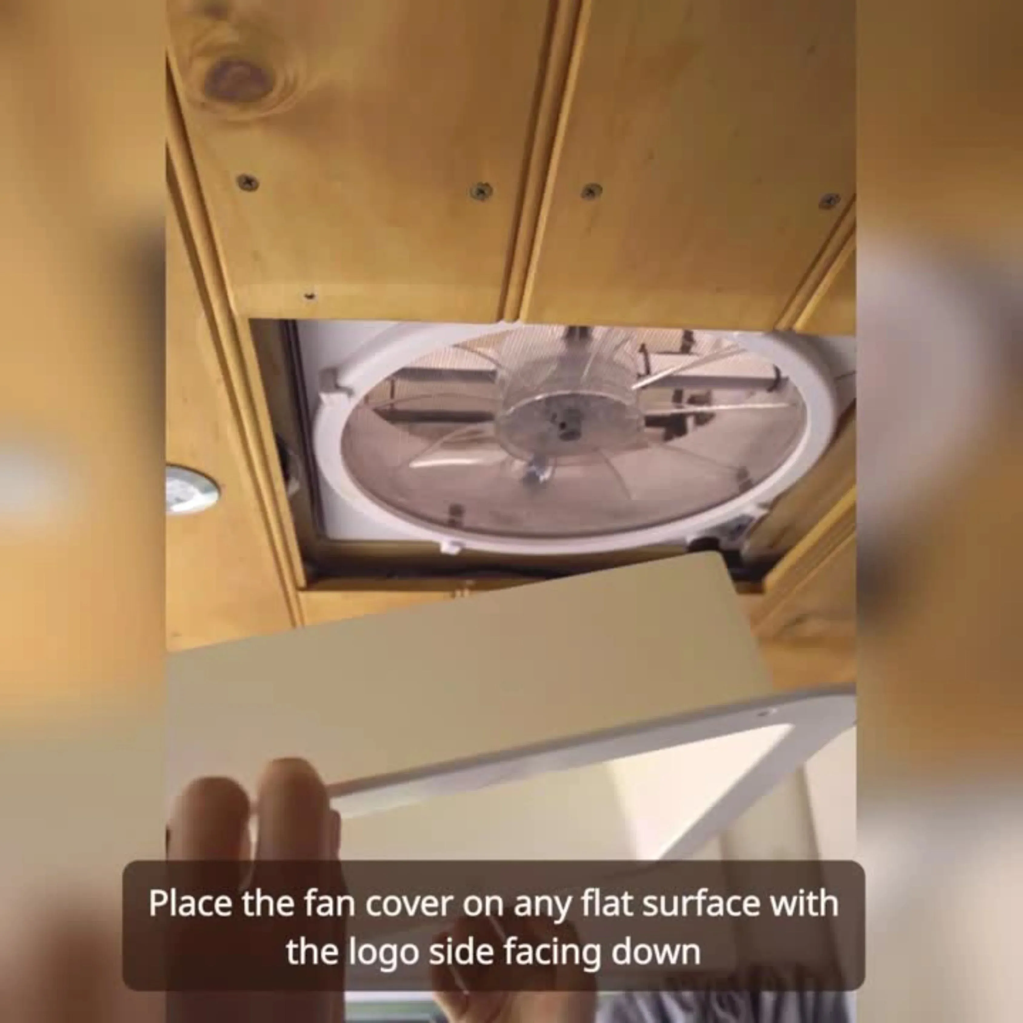 Campervan and Caravan Roof Hatch Cover