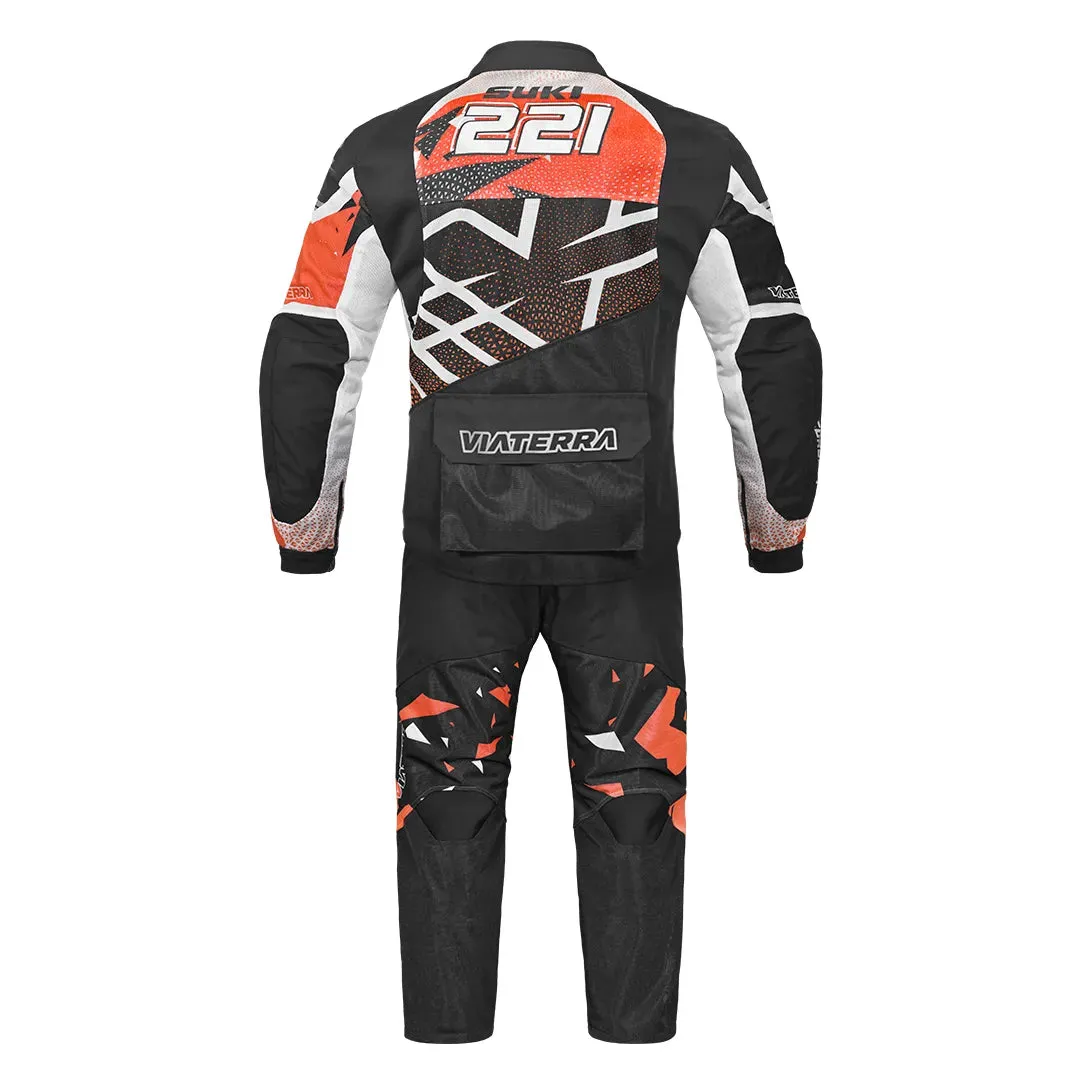 Corbett Off- Road Suit - Black/Orange