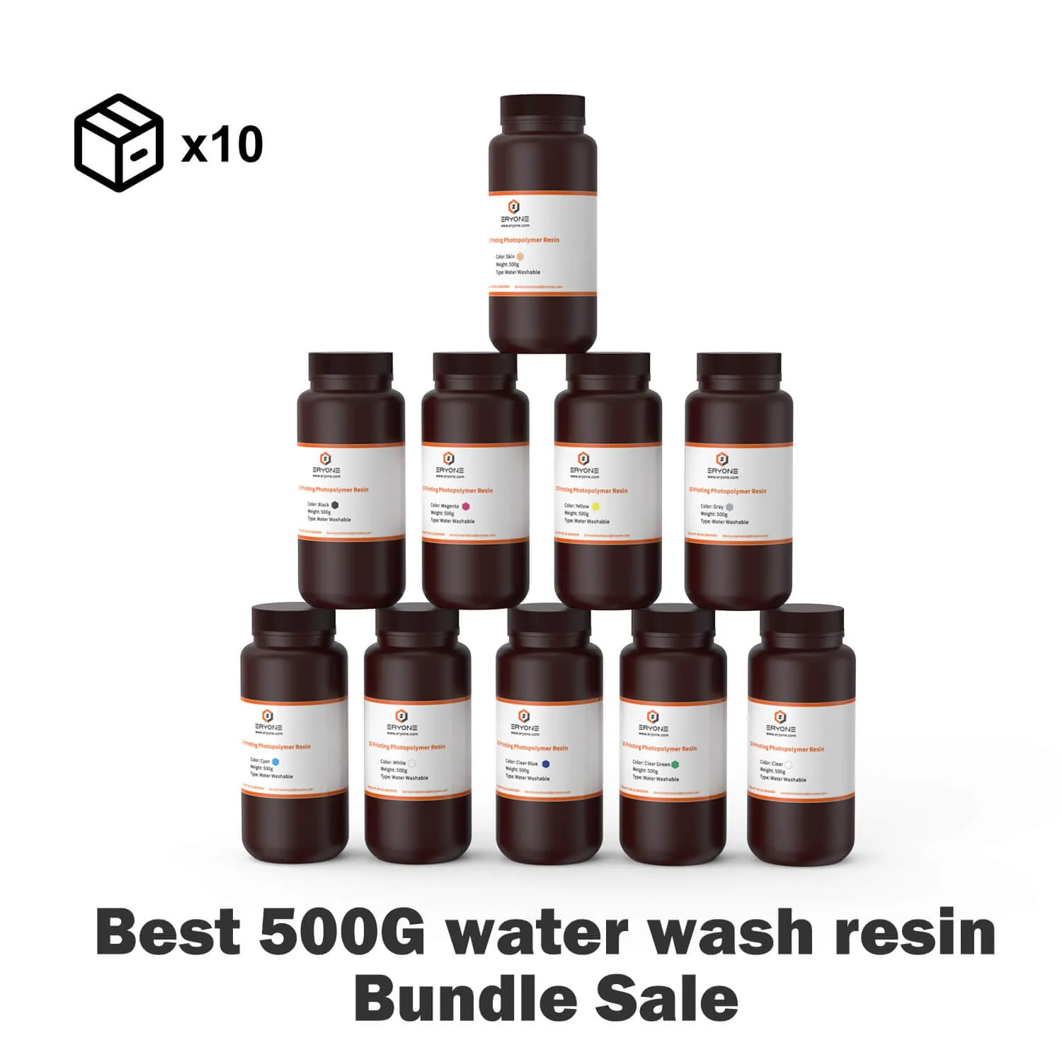 ERYONE Water Washable Resin 500G  FREE SHIPPING(MOQ:10 bottles,can mix color)