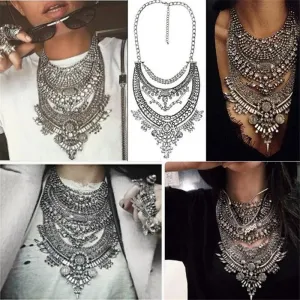 Fashion Vintage Indian Statement Necklaces