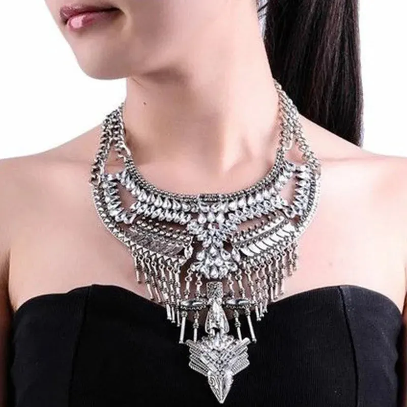 Fashion Vintage Indian Statement Necklaces