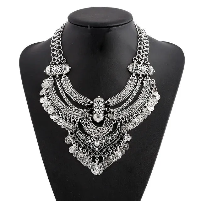 Fashion Vintage Indian Statement Necklaces