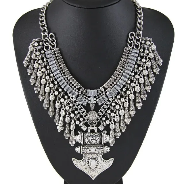 Fashion Vintage Indian Statement Necklaces