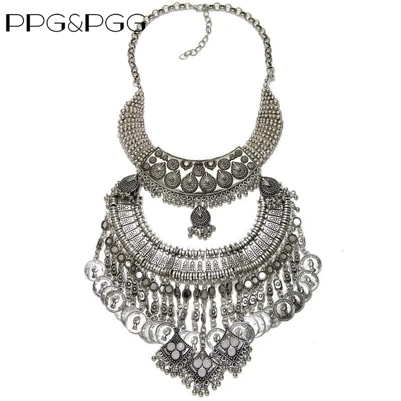 Fashion Vintage Indian Statement Necklaces