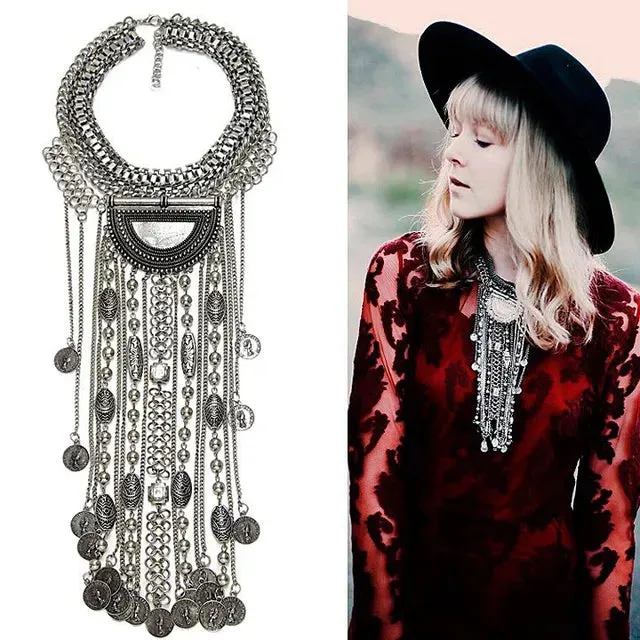 Fashion Vintage Indian Statement Necklaces