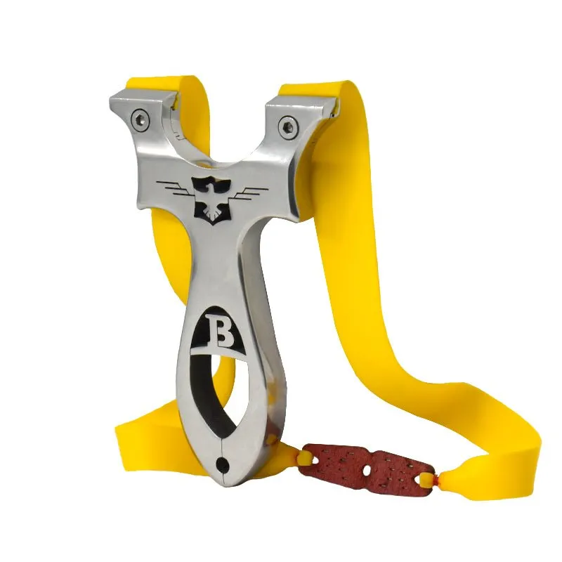 Hollow Carved Eagle-B Stainless Steel Slingshot