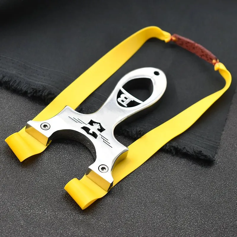 Hollow Carved Eagle-B Stainless Steel Slingshot