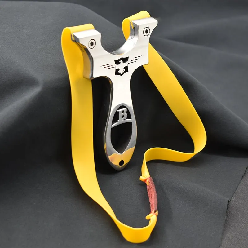 Hollow Carved Eagle-B Stainless Steel Slingshot
