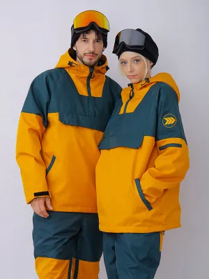 Men's Dawnski Alpine Ranger Colorblock Anorak Snow Jacket