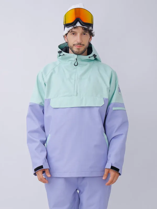 Men's Dawnski Alpine Ranger Colorblock Anorak Snow Jacket