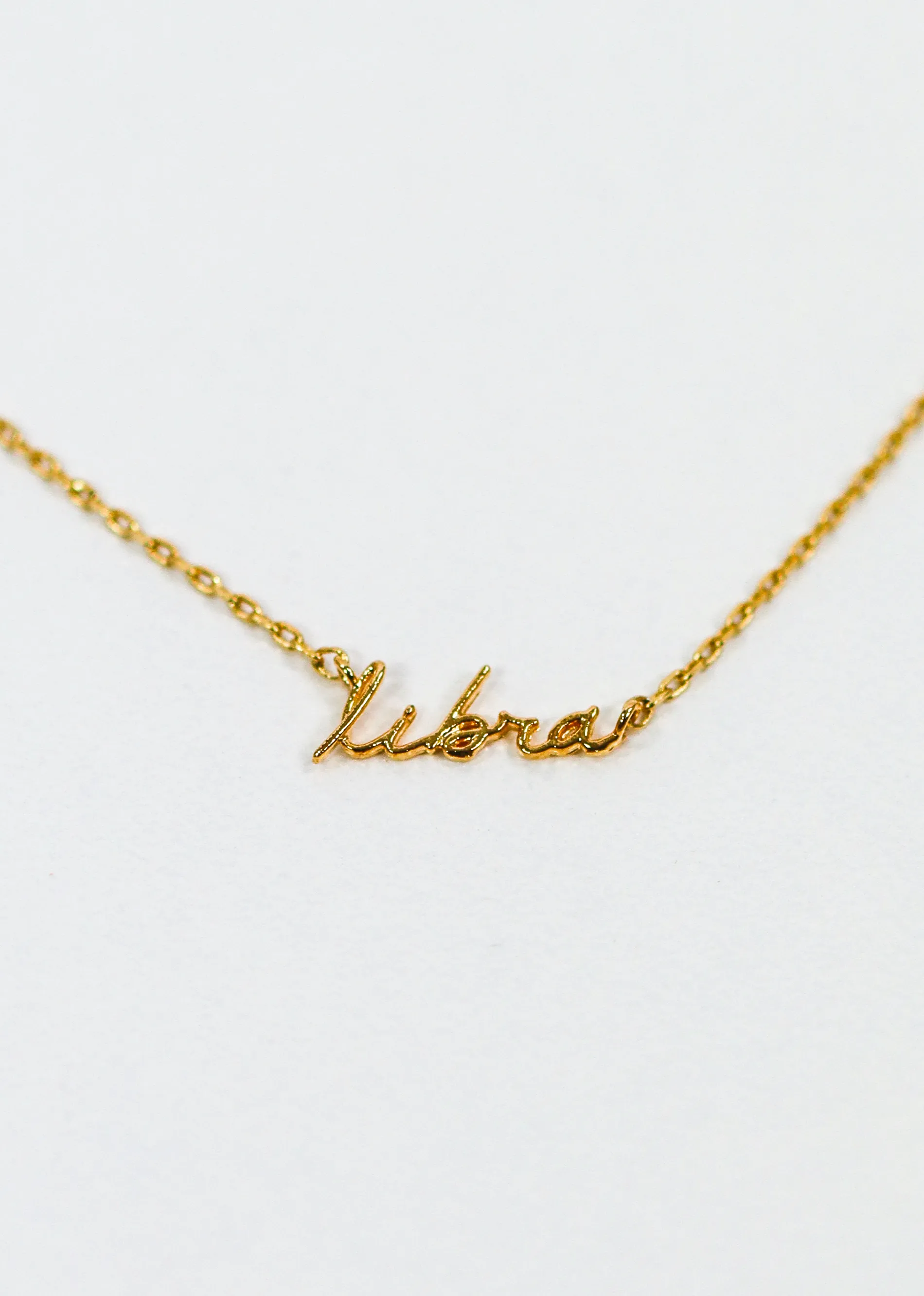 Mini Zodiac Necklace ★ Gold