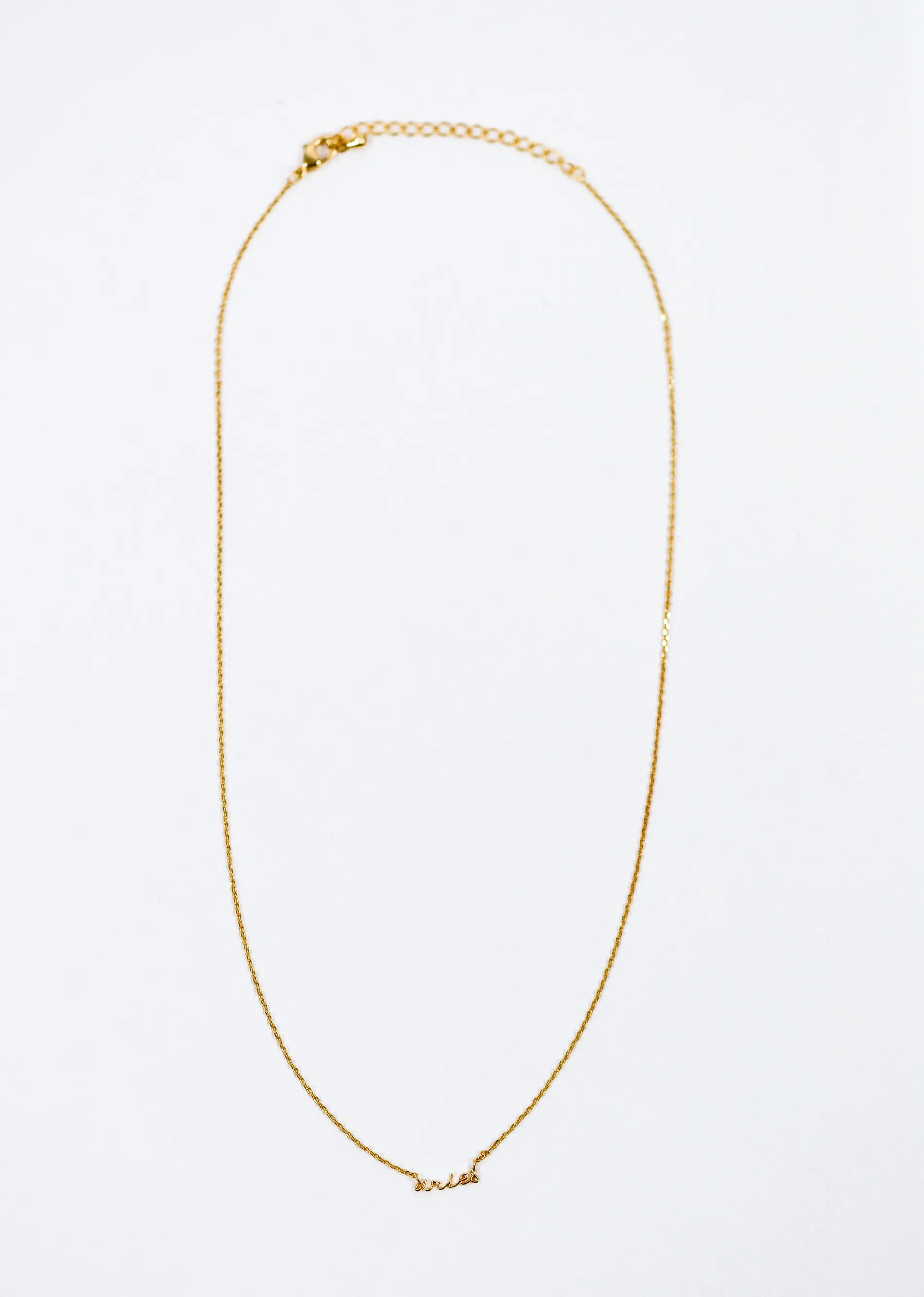 Mini Zodiac Necklace ★ Gold
