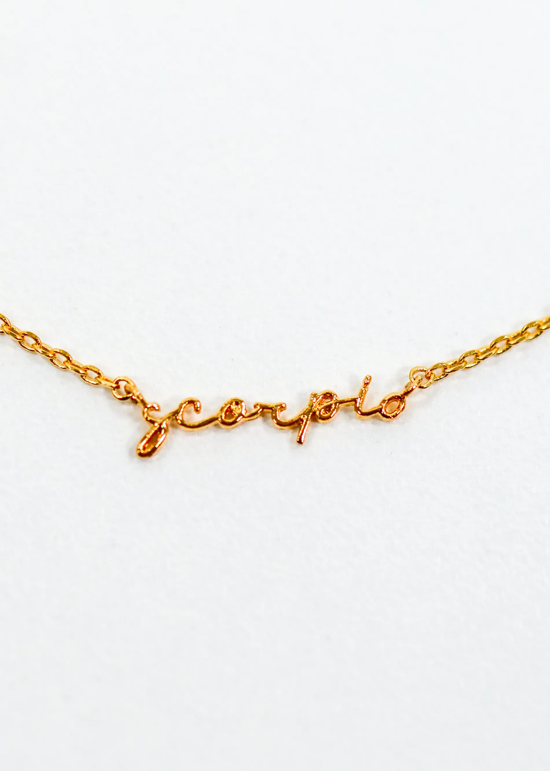 Mini Zodiac Necklace ★ Gold