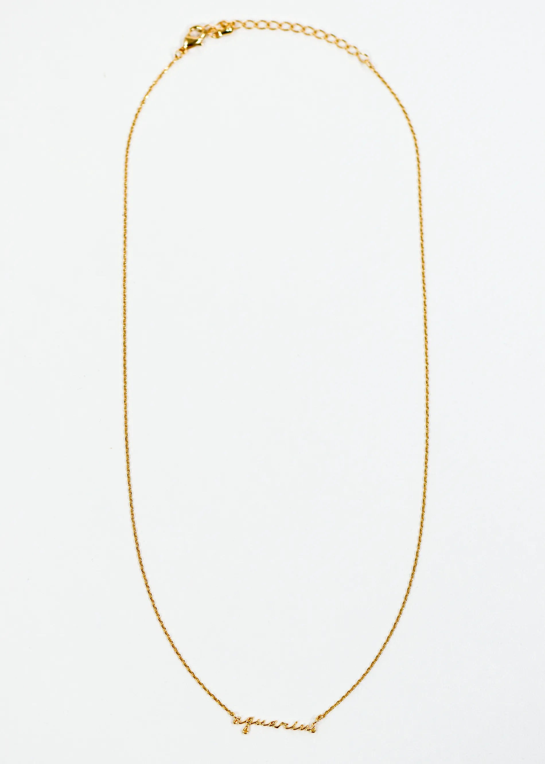 Mini Zodiac Necklace ★ Gold