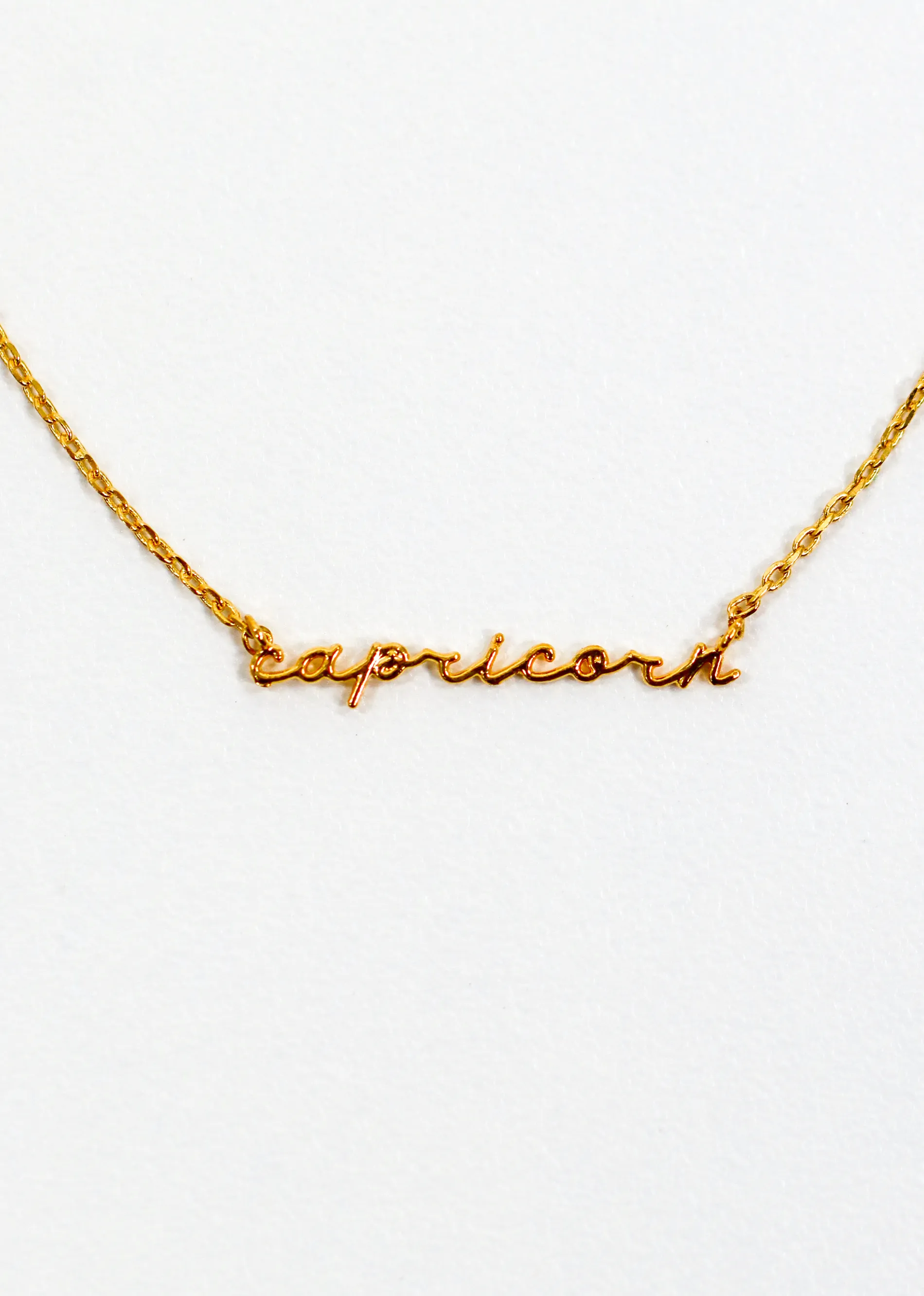 Mini Zodiac Necklace ★ Gold