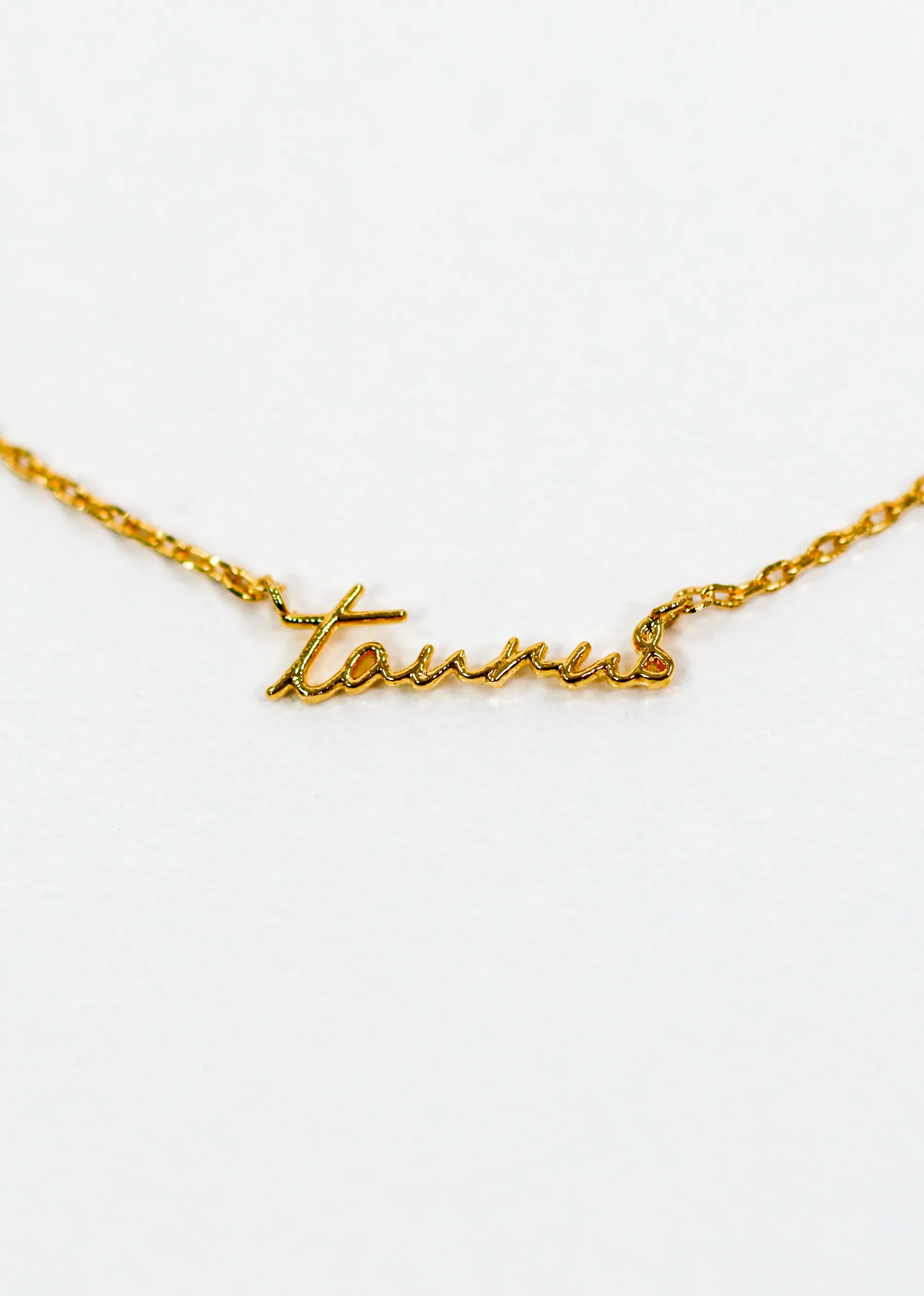 Mini Zodiac Necklace ★ Gold