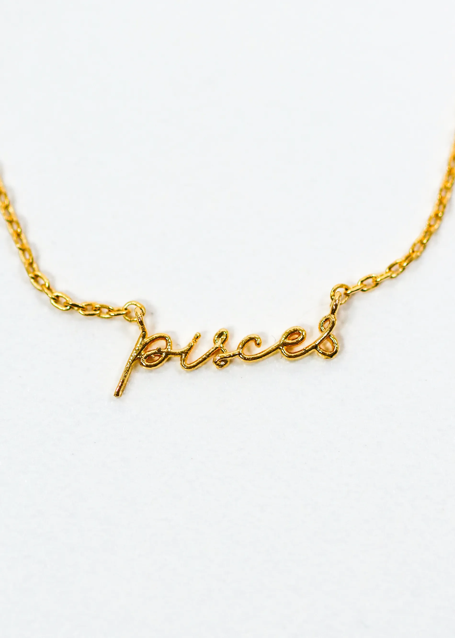 Mini Zodiac Necklace ★ Gold