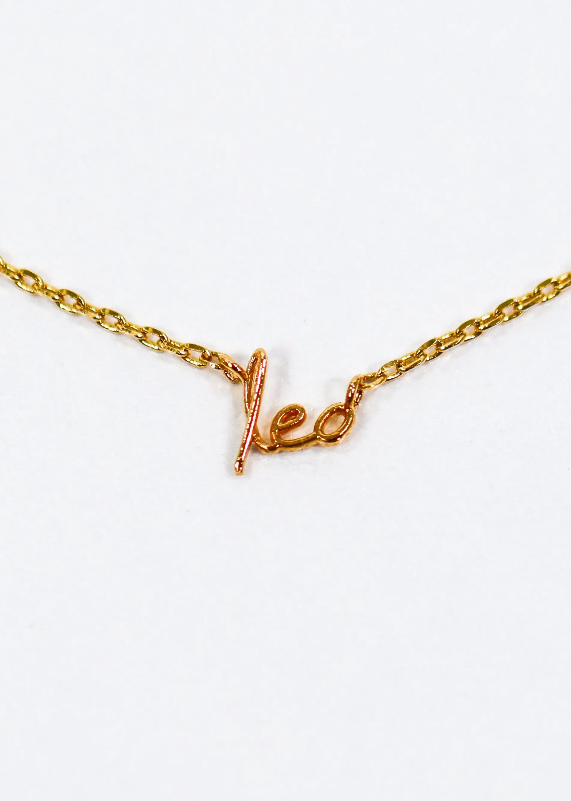 Mini Zodiac Necklace ★ Gold