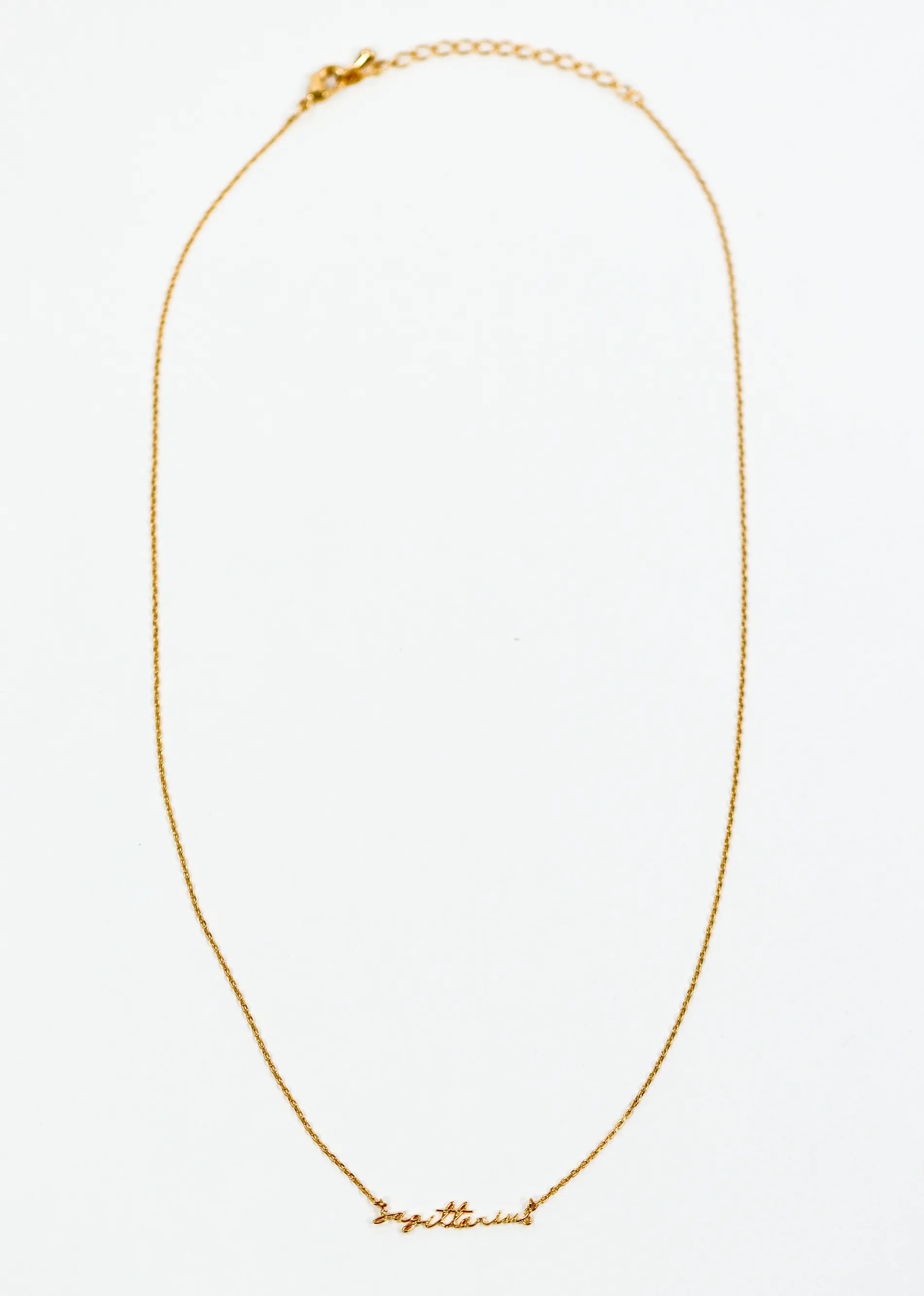 Mini Zodiac Necklace ★ Gold