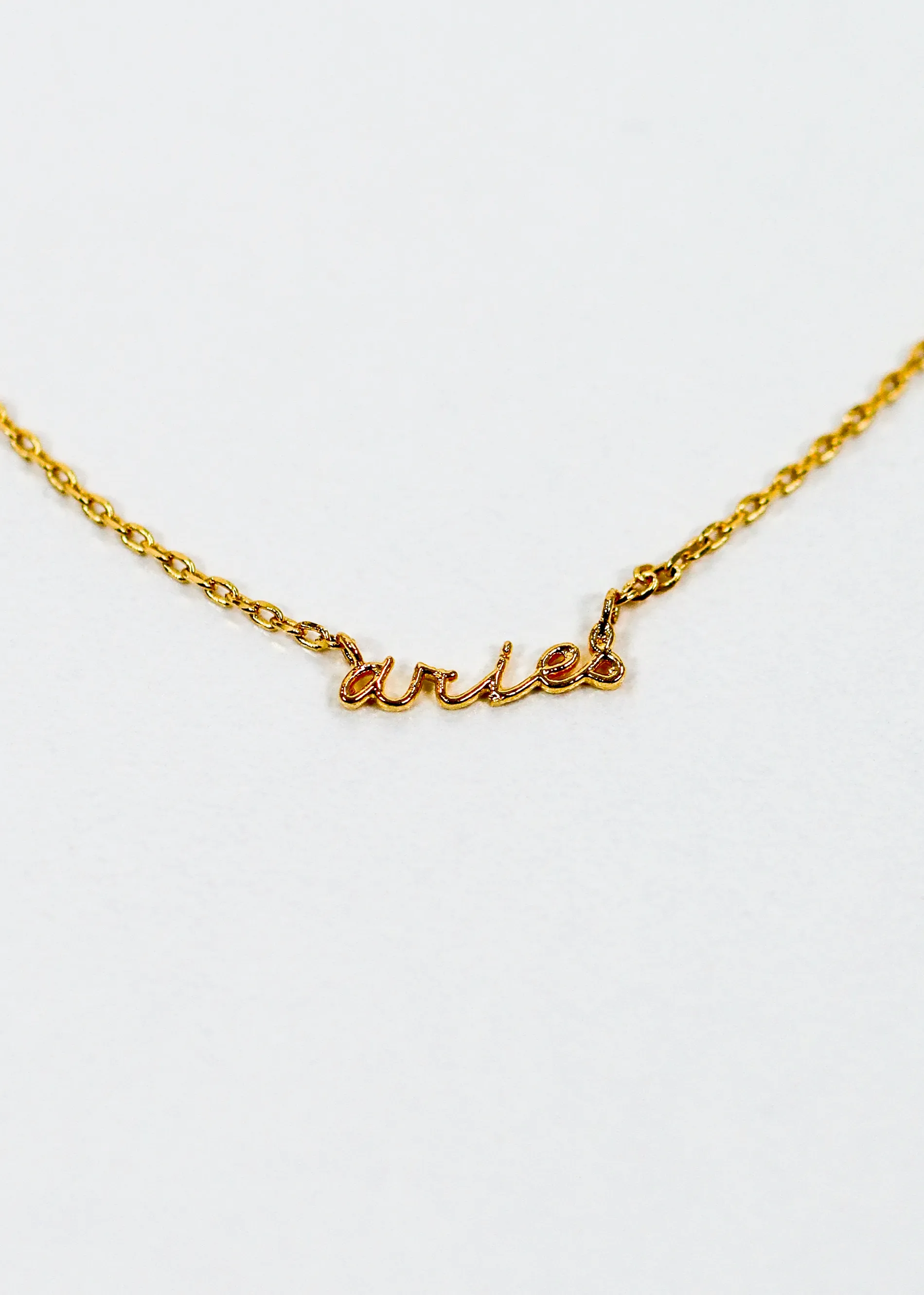 Mini Zodiac Necklace ★ Gold