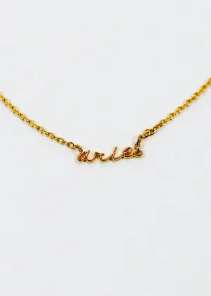 Mini Zodiac Necklace ★ Gold