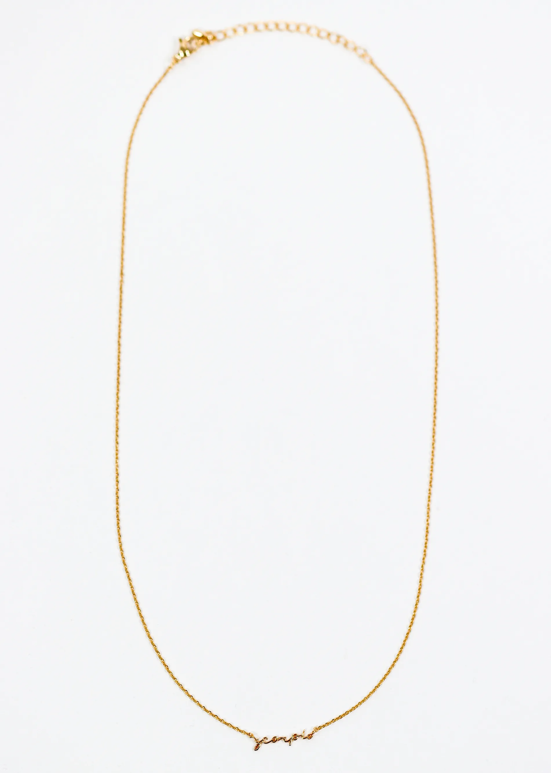Mini Zodiac Necklace ★ Gold