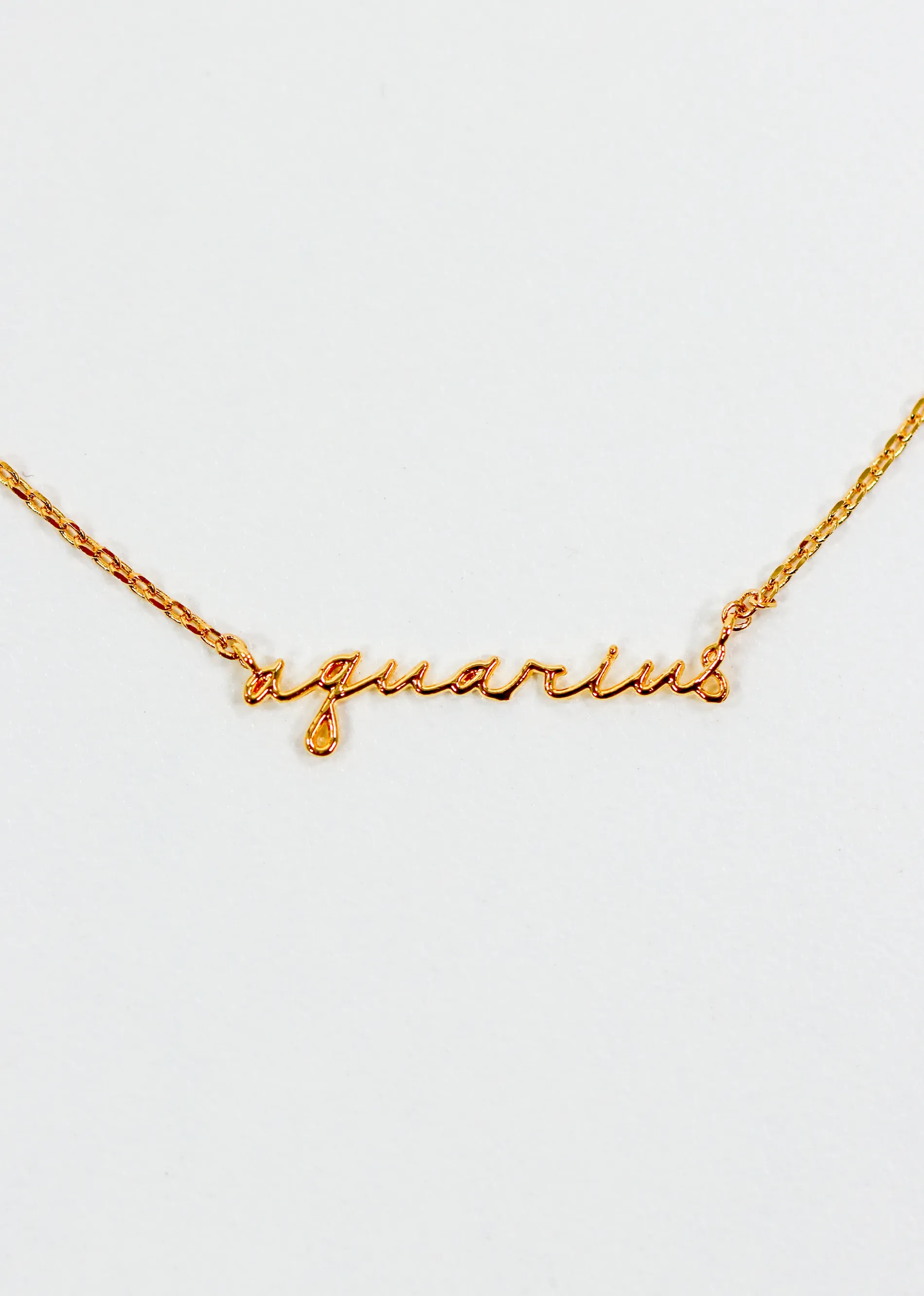 Mini Zodiac Necklace ★ Gold