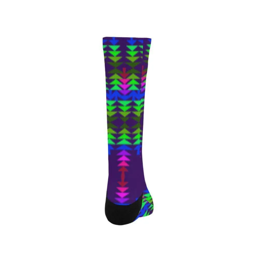 Moon Shadow Sage with Eagle Feather Trouser Socks