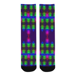 Moon Shadow Sage with Eagle Feather Trouser Socks