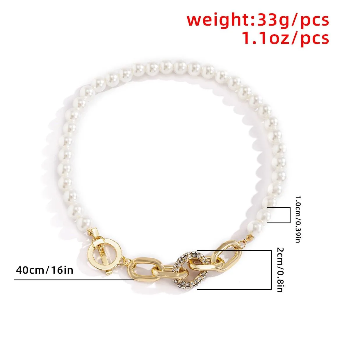 Multilayer Necklaces Charm Jewelry Simulated Pearls KOS0409
