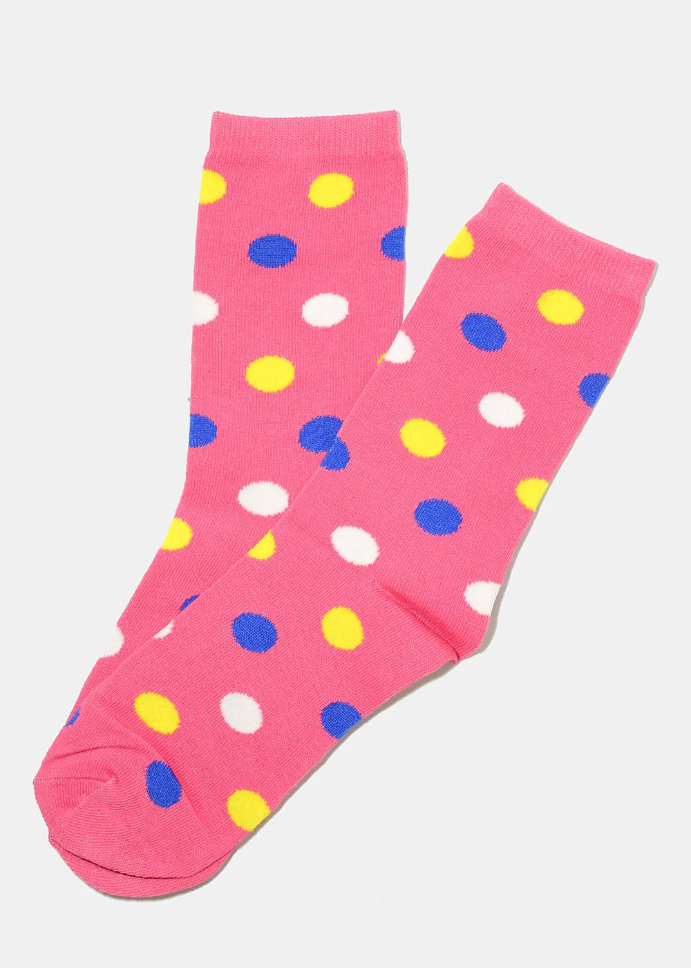 Polka Dot Print Long Socks
