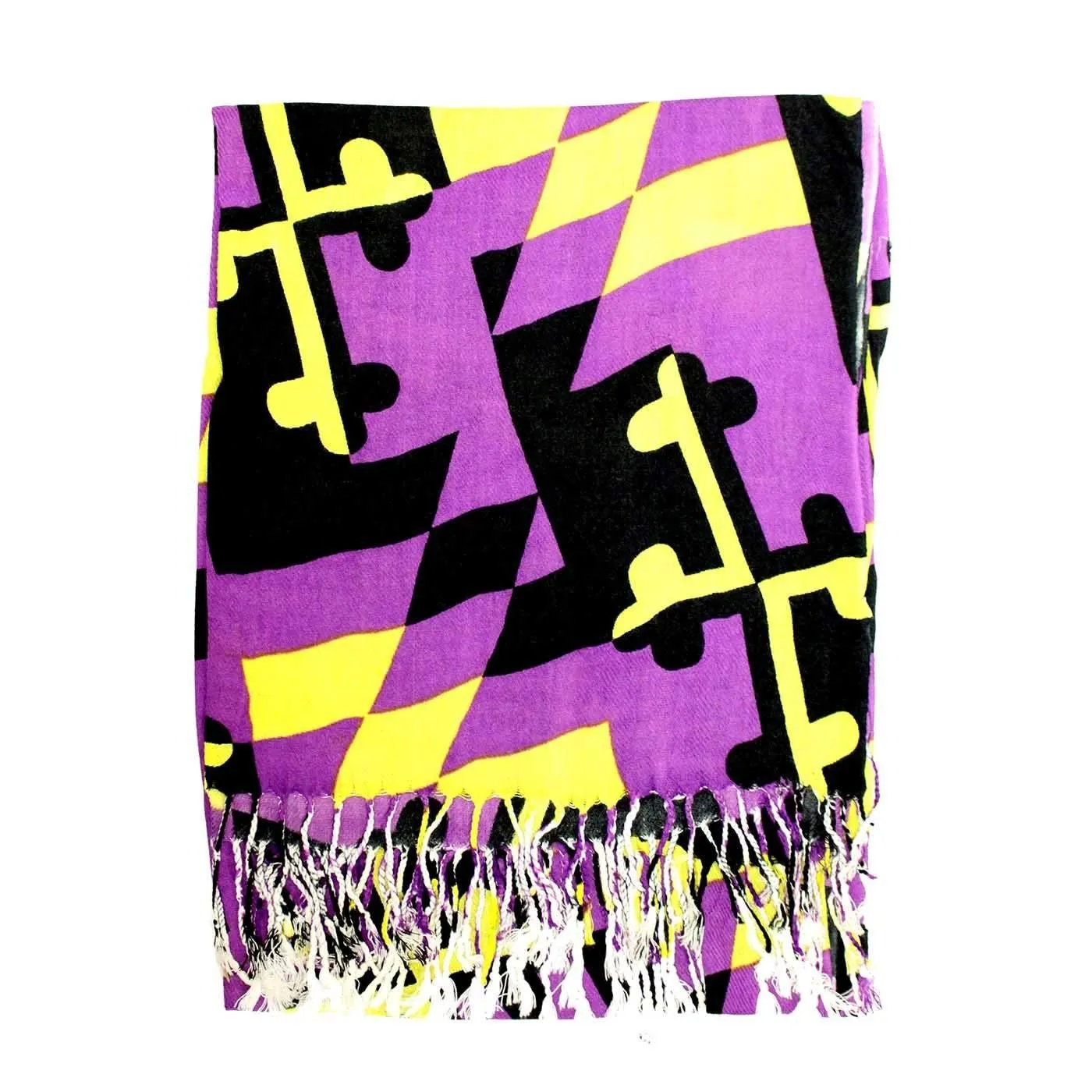 Purple & Gold Maryland Flag / Scarf