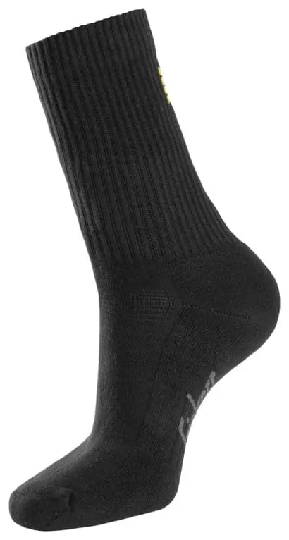 Snickers 9214 Cotton Work Socks 3 Pack with Enhanced Durability