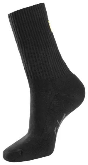 Snickers 9214 Cotton Work Socks 3 Pack with Enhanced Durability