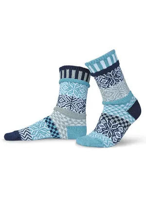 Snowfall Mismatched Socks