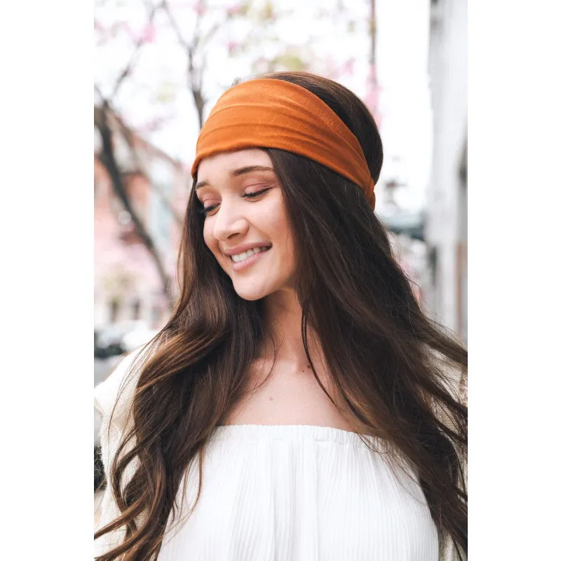 Soft Batiste Elastic Wide Headband