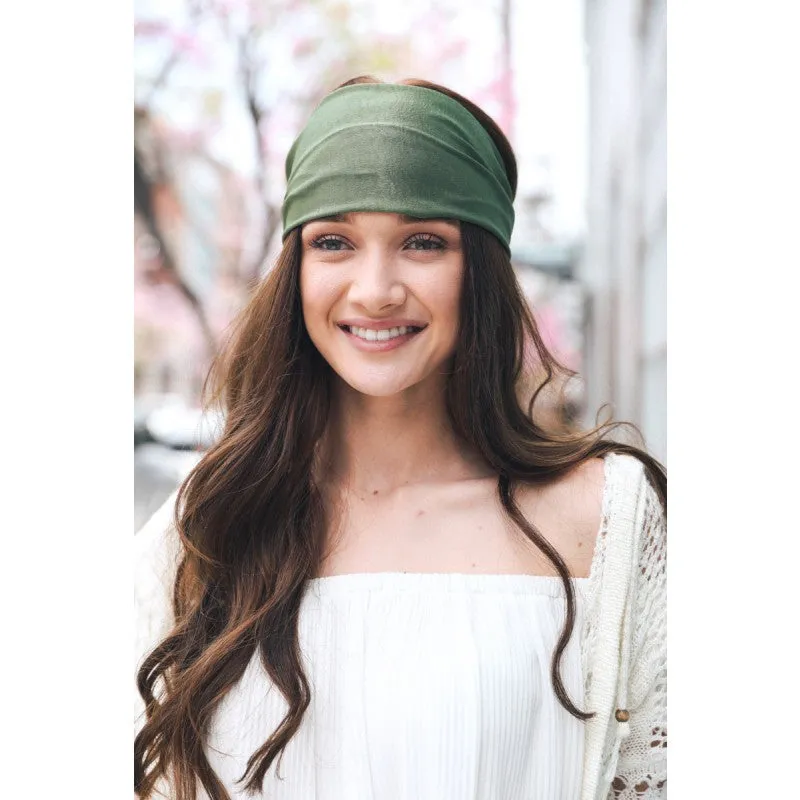 Soft Batiste Elastic Wide Headband