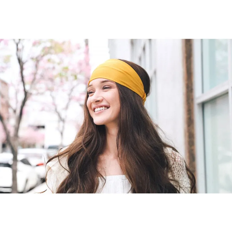 Soft Batiste Elastic Wide Headband