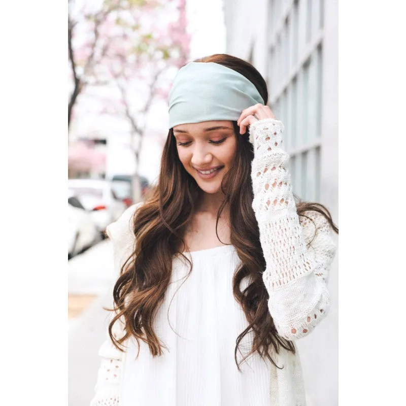 Soft Batiste Elastic Wide Headband