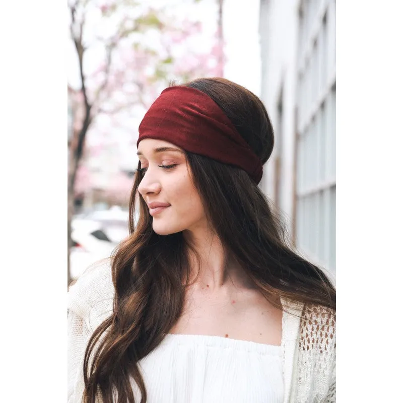 Soft Batiste Elastic Wide Headband