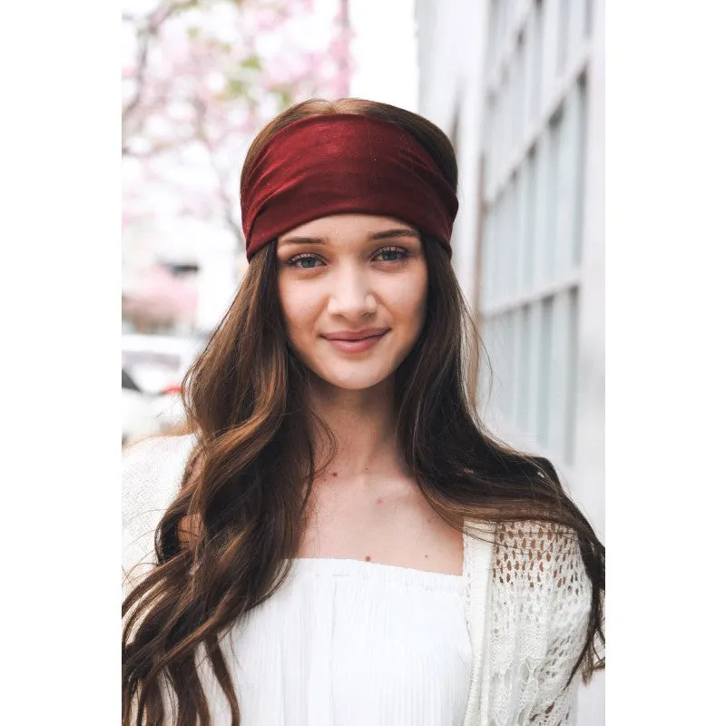 Soft Batiste Elastic Wide Headband